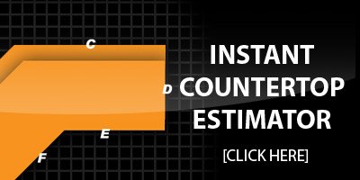 Countertop Calculator Free Countertop Calculator for square footage or to receive an estimate based on the square footage!