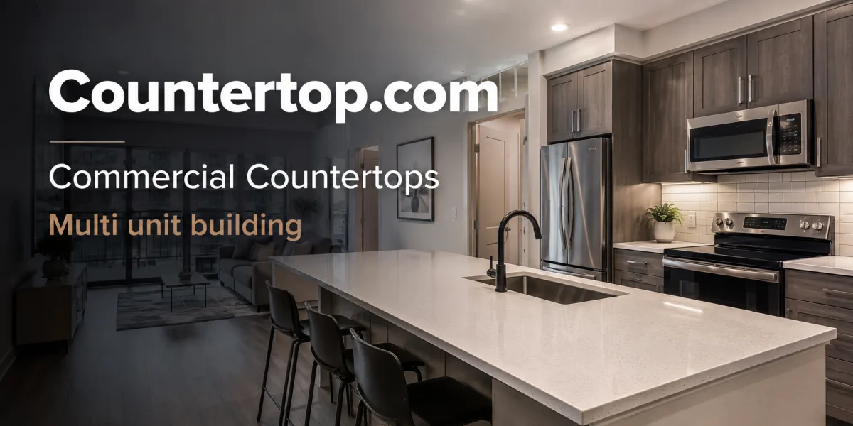 What countertop material works best for multi-unit apartment projects?